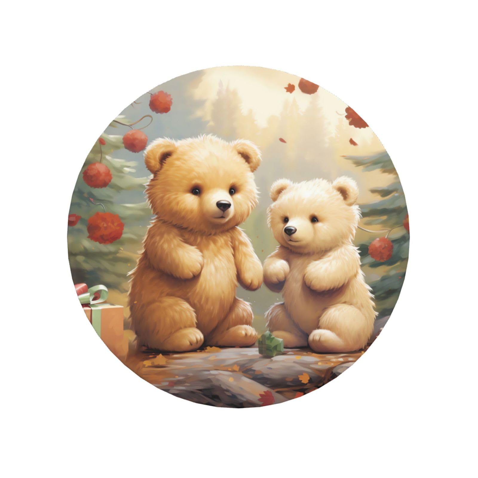 Cute Bears Fridge Magnets Cute Strong Refrigerator Magnets Fun Magnet for Locker Office Whiteboard Decor, Door Magnets Decorative Magnetic Stickers for Home Decor