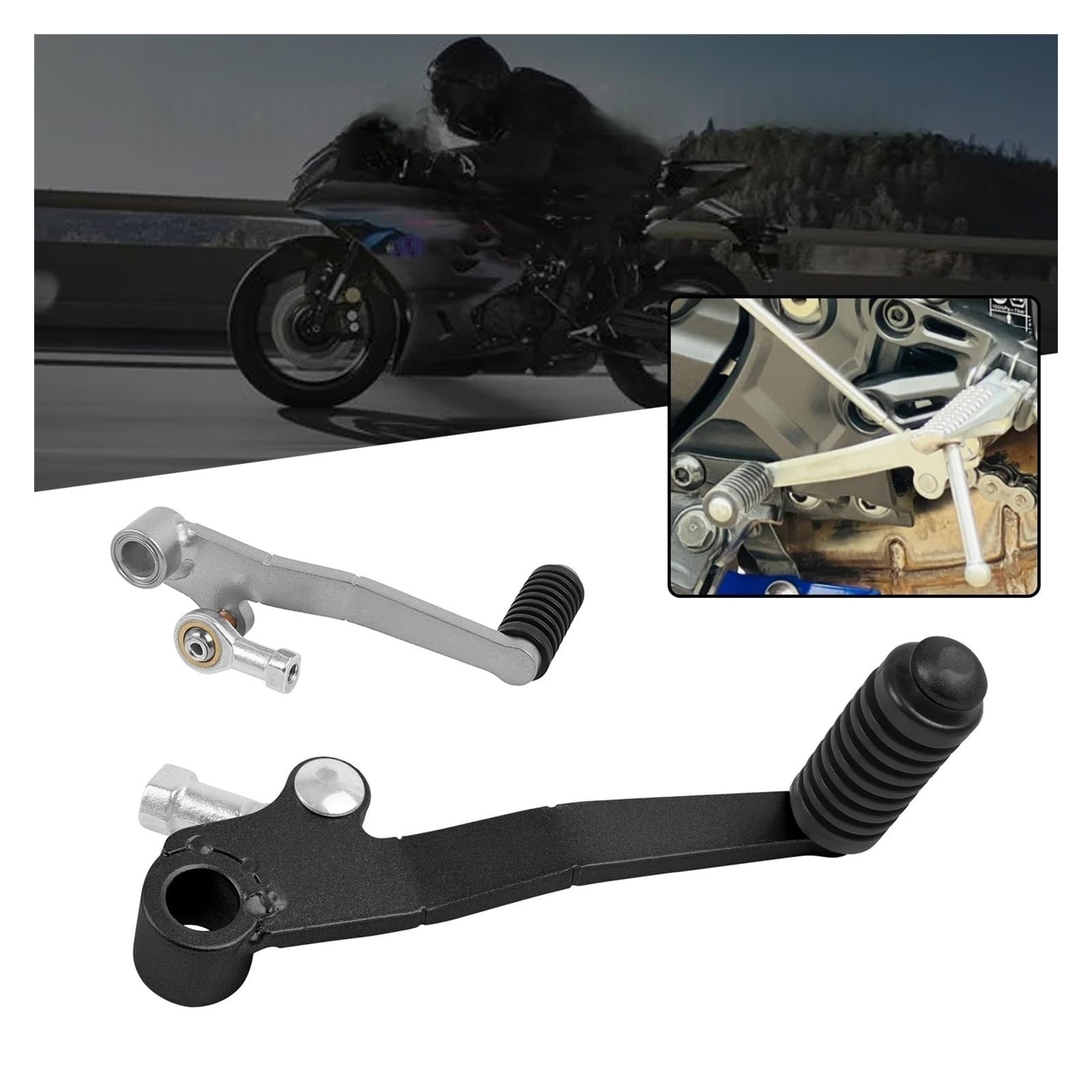 DYXYLKYHX Motorcycle Shift Shifter Gear Shift Lever for YZFR7 YZF R7 YZF-R7 2022 2023 2024 Motorcycle Shifter Foot Pedal Footpegs Change Linkage Accessories