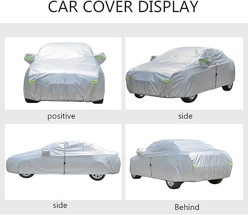 Miniatura 8 de Funda para automóvil compatible con Toyota FJ40, cubierta exterior completa, transpirable, para exteriores, impermeable, resistente al viento, al