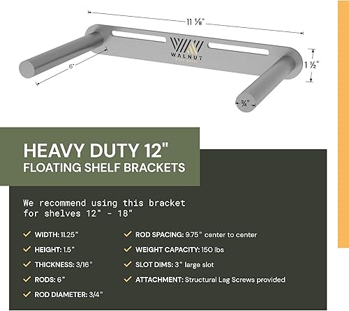 Miniatura 9 de Soporte para pares de acero inoxidable, color sólido, 24 pulgadas