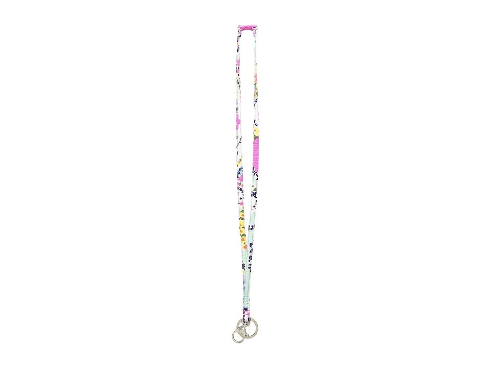 

Vera Bradley Breakaway Lanyard (Wildflower Paisley) Wallet, Blue