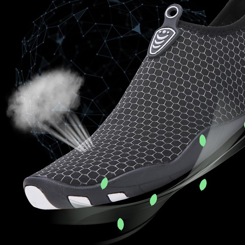 Water Shoes for Women Men Barefoot River Aqua Shoes Quick-Dry for Beach Lake Pool Hiking Surf4