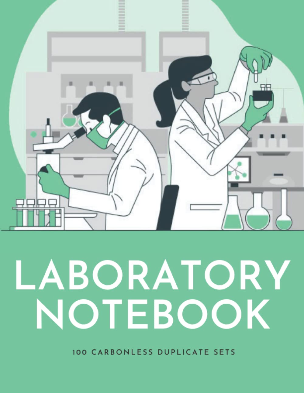 Carbon Copy Lab Notebook 100 Carbonless Duplicate Sets Laura 9798414634706 Books