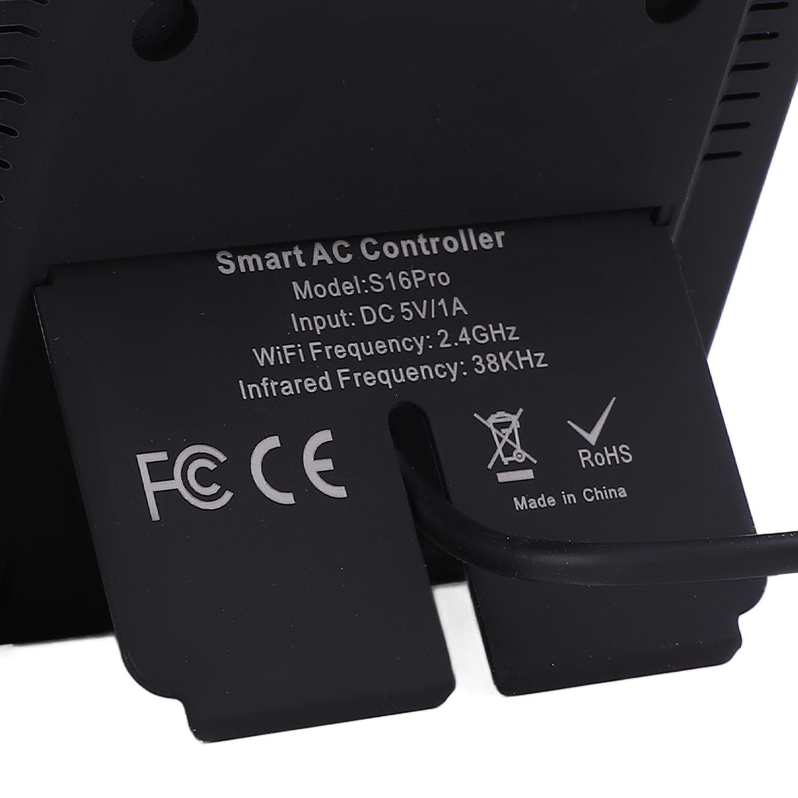FTVOGUE Inteligentny Termometr WiFi Higrometr, materiał ABS, Dokładne Monitorowanie Temperatury i Wilgotności, Regulowane Tryby, Zastosowanie Wewnątrz i na Zewnątrz