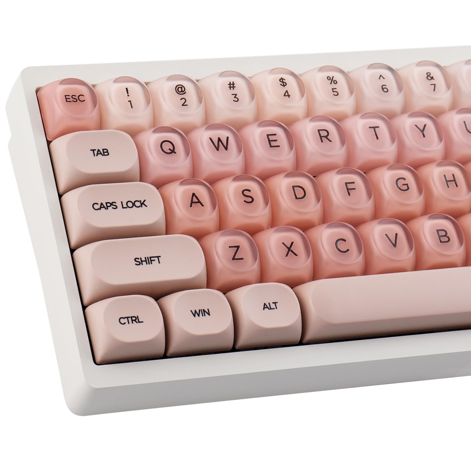 Amazon.com: Hyekit PBT Keycaps MOA Profile Liquid Foundation Cute