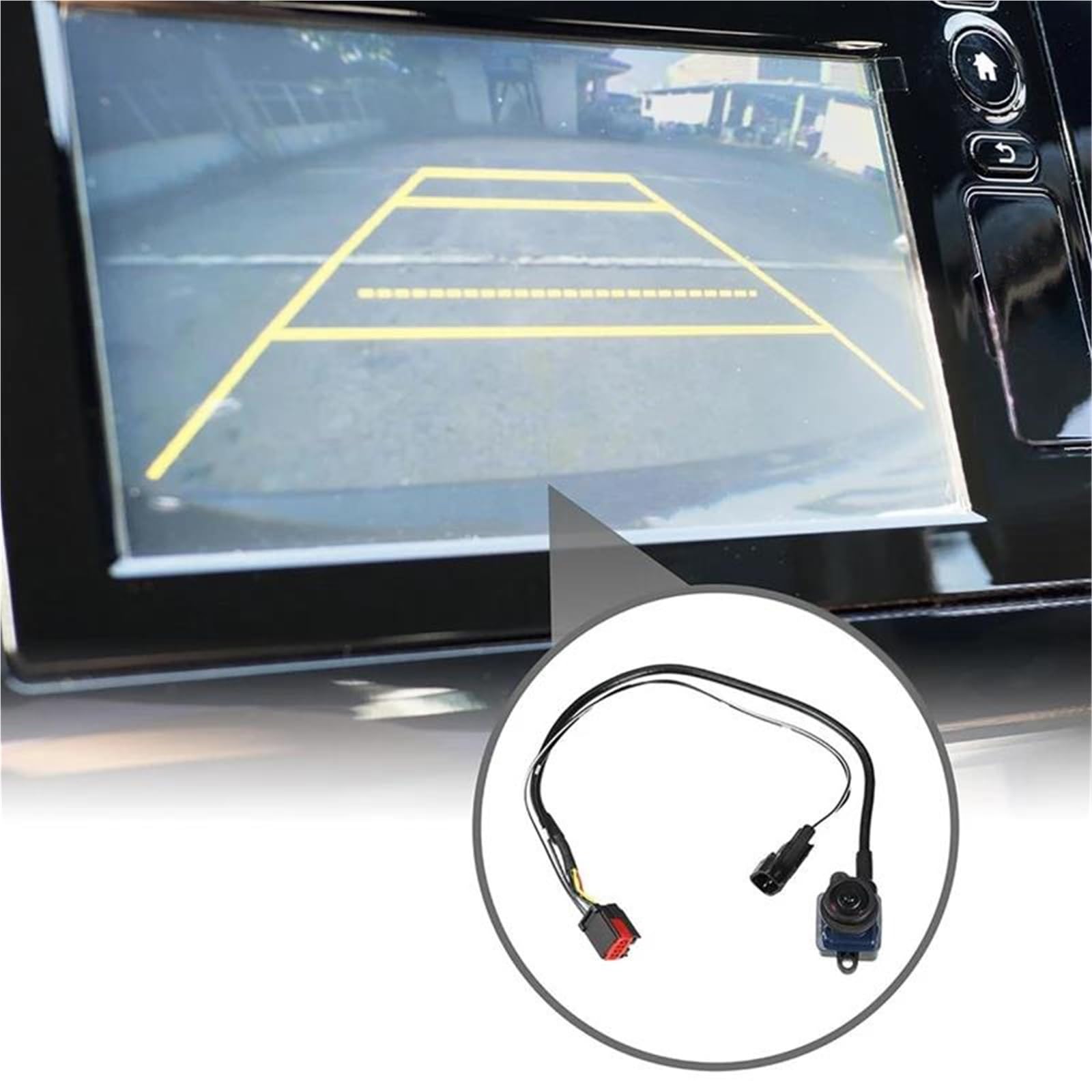 Cámara De Visión Trasera para Coche, Asistencia Estacionamiento 4672639AA Grand para Cherokee 2011-2020
