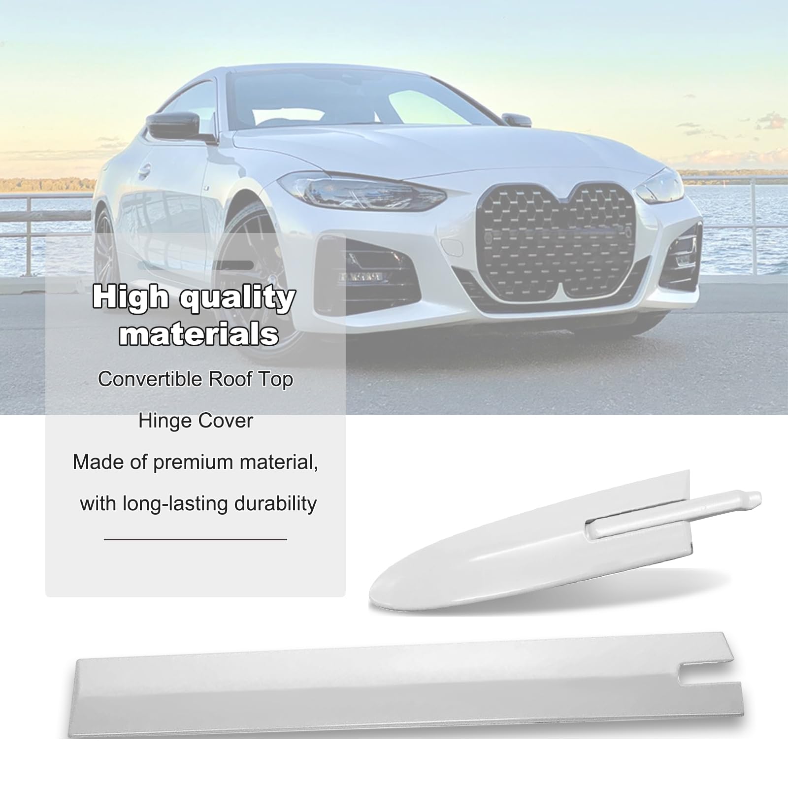 Amazon.com: Convertible Roof Molding Top Hinge Cover 54377184037 