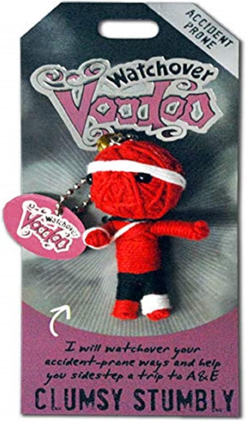 Watchover Voodoo String Voodoo Doll Keychain Novelty Voodoo Doll for Bag