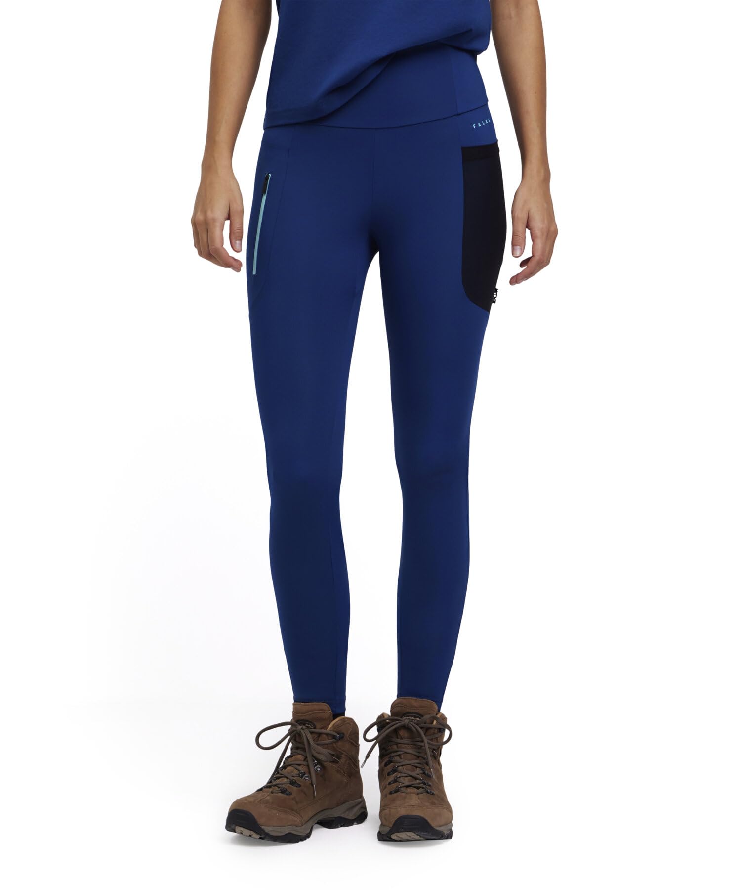 Falke Trekking Tights W Ti Funktionsmaterial Feuchtigkeitsregulierend Uneingeschränkte Bewegungsfreiheit 1 Stück - Spodnie lekkoatletyczne Kobiety