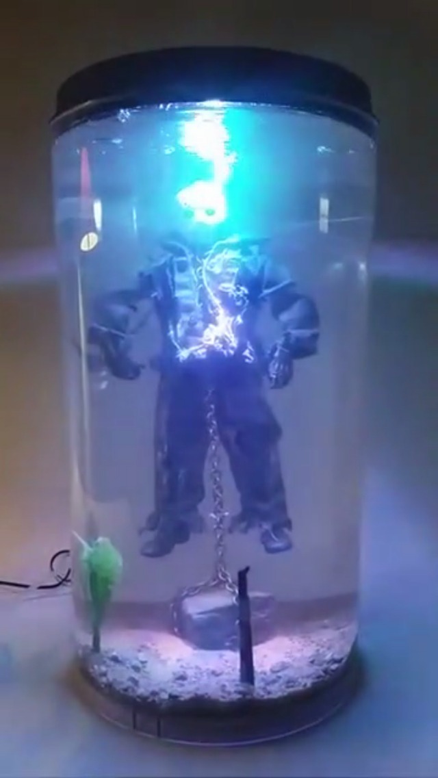 YTCPMHEA 2023 New Horror Movie Collector Action Figure Water Lamp