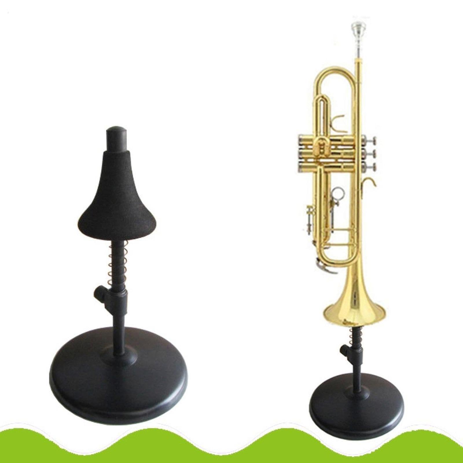 BEALIFE Supporto per tromba antiscivolo, supporto musicale portatile e stabile, garantisce una conservazione sicura dello strumento, per clarinetto piccolo, per tromba, per flicorno