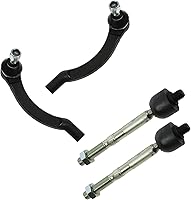 Vista 49 de TRQ - Juego de barras de acoplamiento delanteras interiores y exteriores