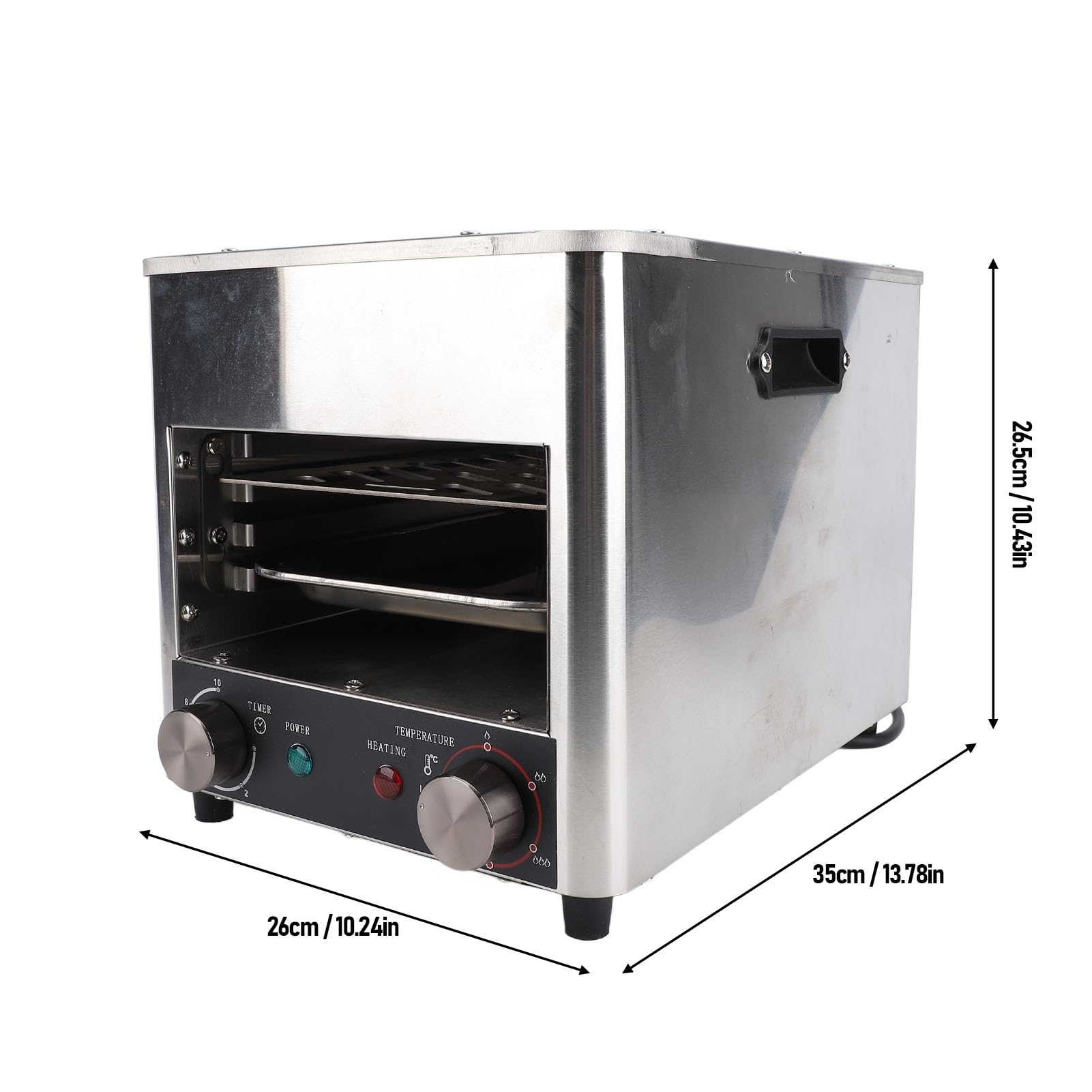 Komercyjny Grill do Steków, 1700 W Bezstopniowa Regulacja Automatyczny, Bezdymny, Elektryczny Grill do Steków do Użytku Komercyjnego na Ciasto do Pizzy (wtyczka UE 220V)