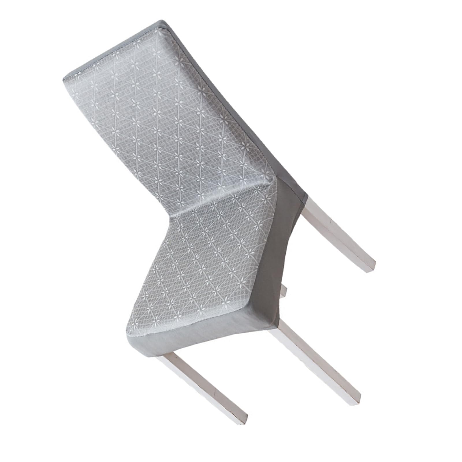 Tsophreniq Modern Checkered Slipcovers for Chairs Polyester Fabric Stay Cooling Technology for Hot Weather Stretchable Chair Cover
