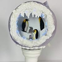 Vista 4 de Katy Sue Molde de silicona de la familia de pingüinos para decoración de pasteles y manualidades