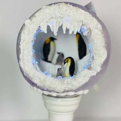 Miniatura 4 de Katy Sue Molde de silicona de la familia de pingüinos para decoración de pasteles y manualidades