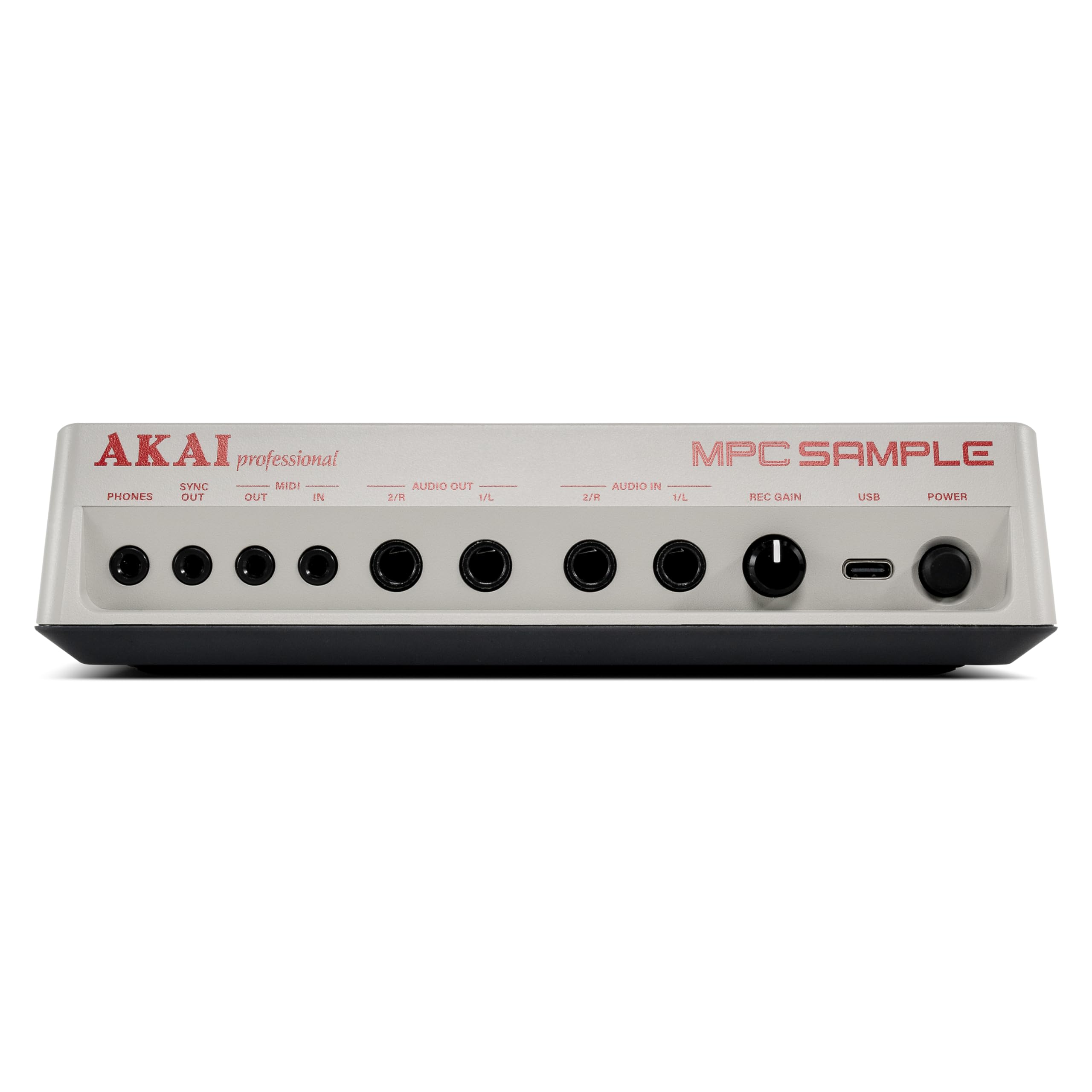 Akai Professional MPC Sample - Sampler Portable Autonome, Séquenceur et Processeur d'Effets avec Batterie Rechargeable, USB-C, Haut-Parleur et Micro