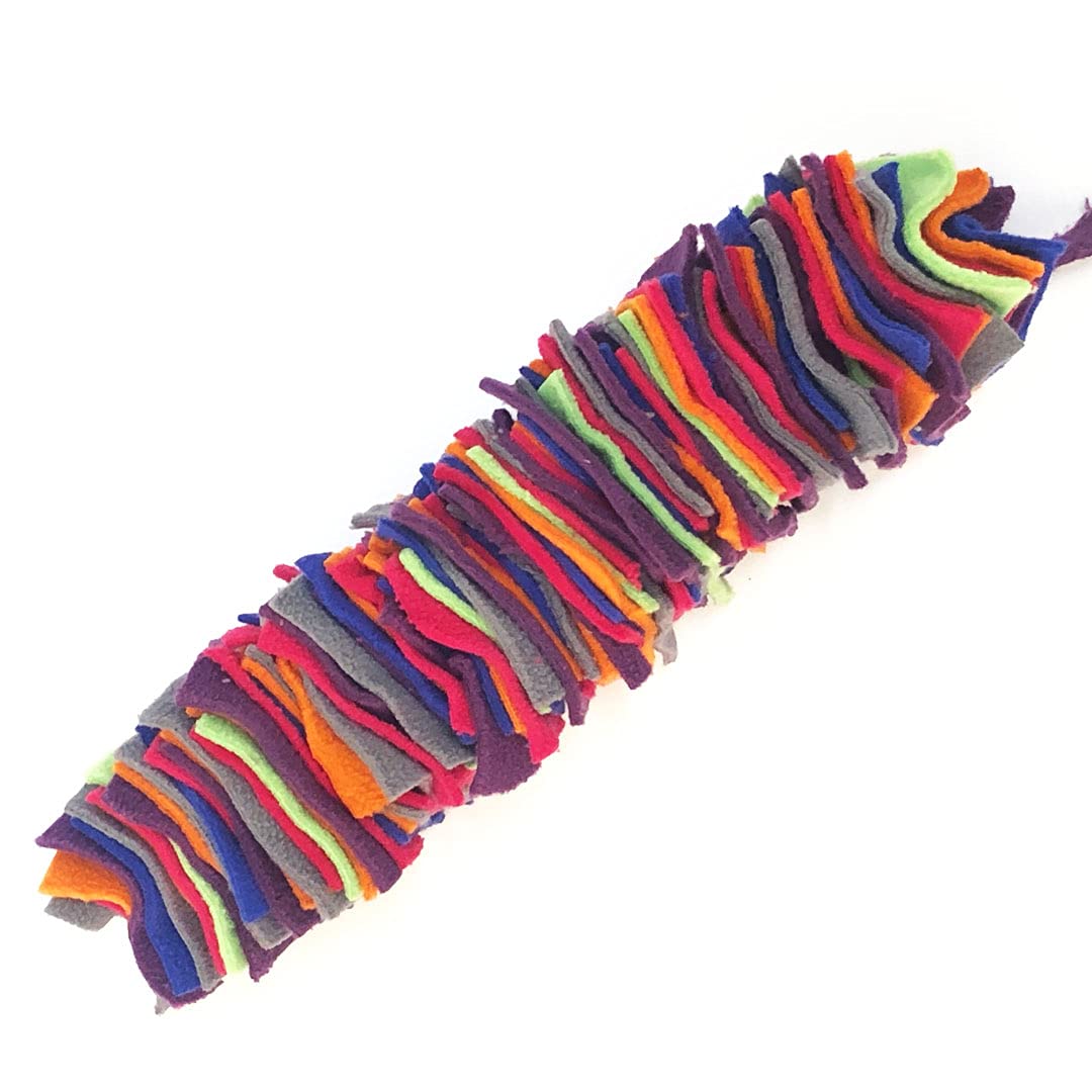For the love of Dog Snuffle Rainbow - Tough and challenging Interactive Puzzle for Dogs - Treat Toy to Prevent Boredom & Mental Stimulation Indoors