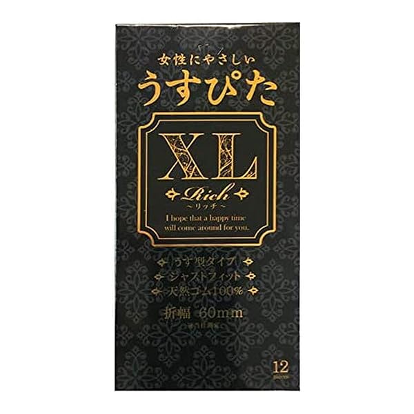 女性にやさしい うすぴたXL ゴム 12コ入 女性にやさしい うすぴたXL ゴム 12コ入