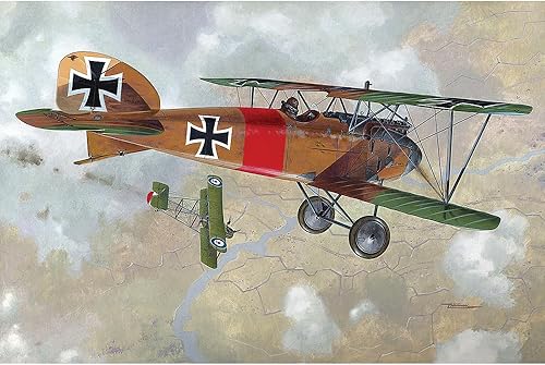 Roden Albatros D.III German Pursuit - Kit de modelo de avión Sesquiplane