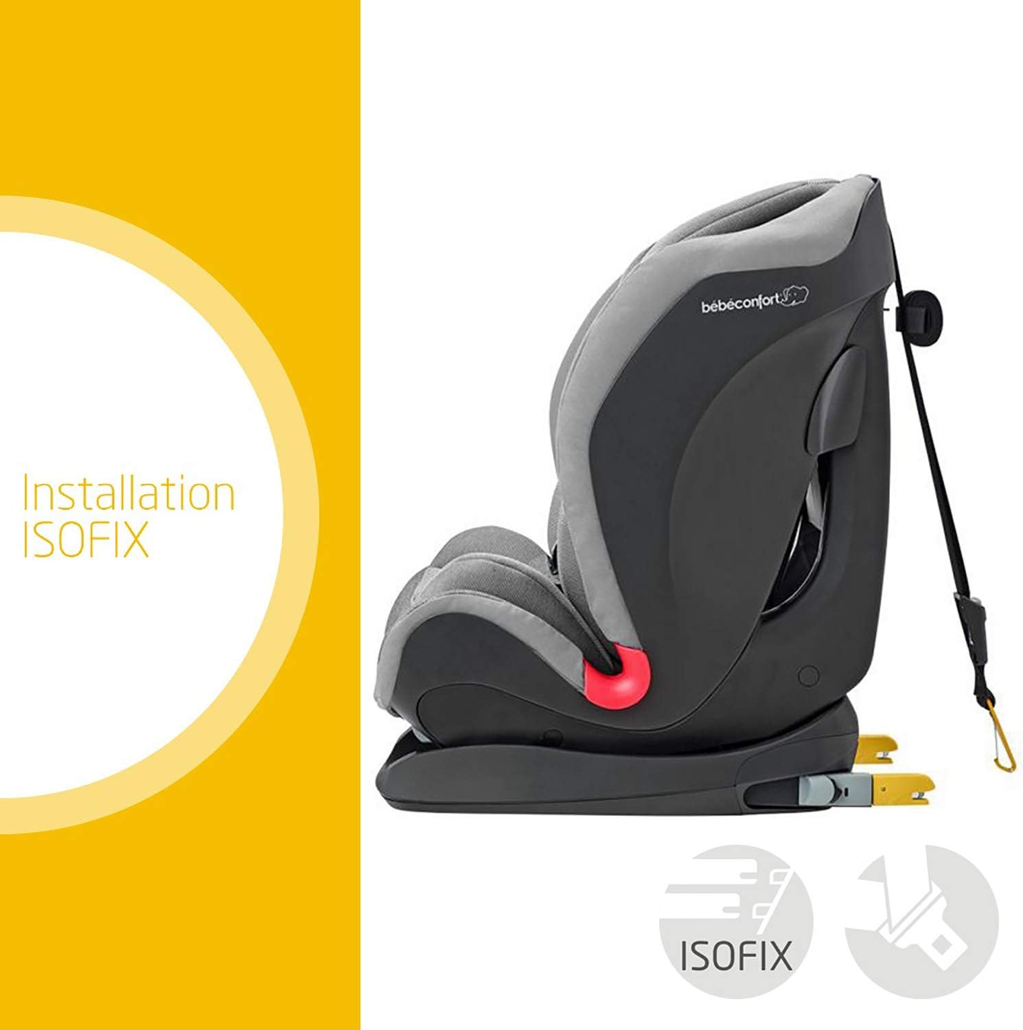 Bebe Confort Titan Siege Auto Pour Enfant Groupe 1 2 3 Isofix Evolutif Et Inclinable De 9 Mois A 12 Ans 9 A 36kg Nomad Grey Amazon Fr Bebe Et Puericulture