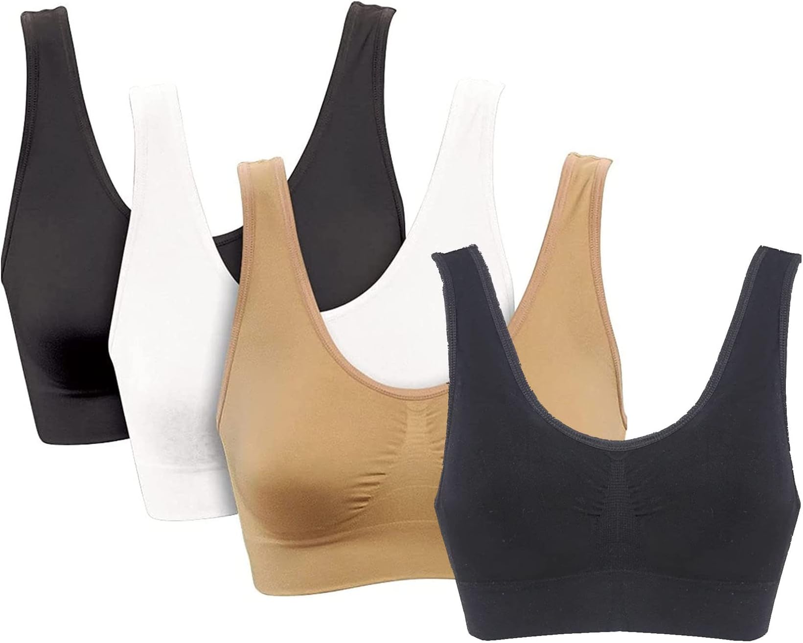 Ultimate Comfort Bra, Premium Thick Double Material Women's Sleep Bras, Sports Bra, Premium Quality, Seamless, No Wires!