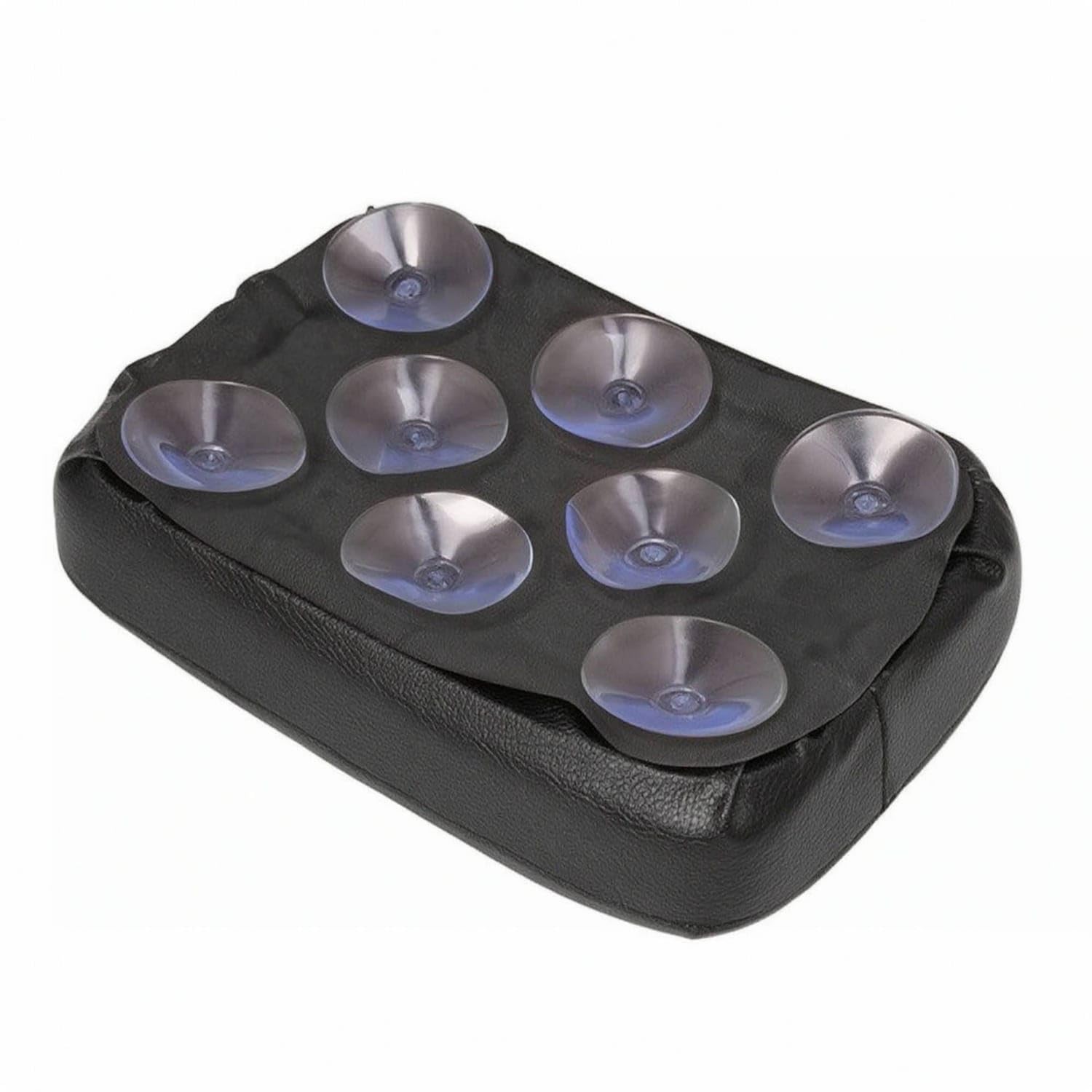 Rectangular Passenger Saddle with Suction Cups Leather Pillion Pad with Suction Cups Easy to Install Motorcycle Rear Seat Cushion Shock-Absorbing, 8-suction Black|Other Seating|eBay Motors-image-32