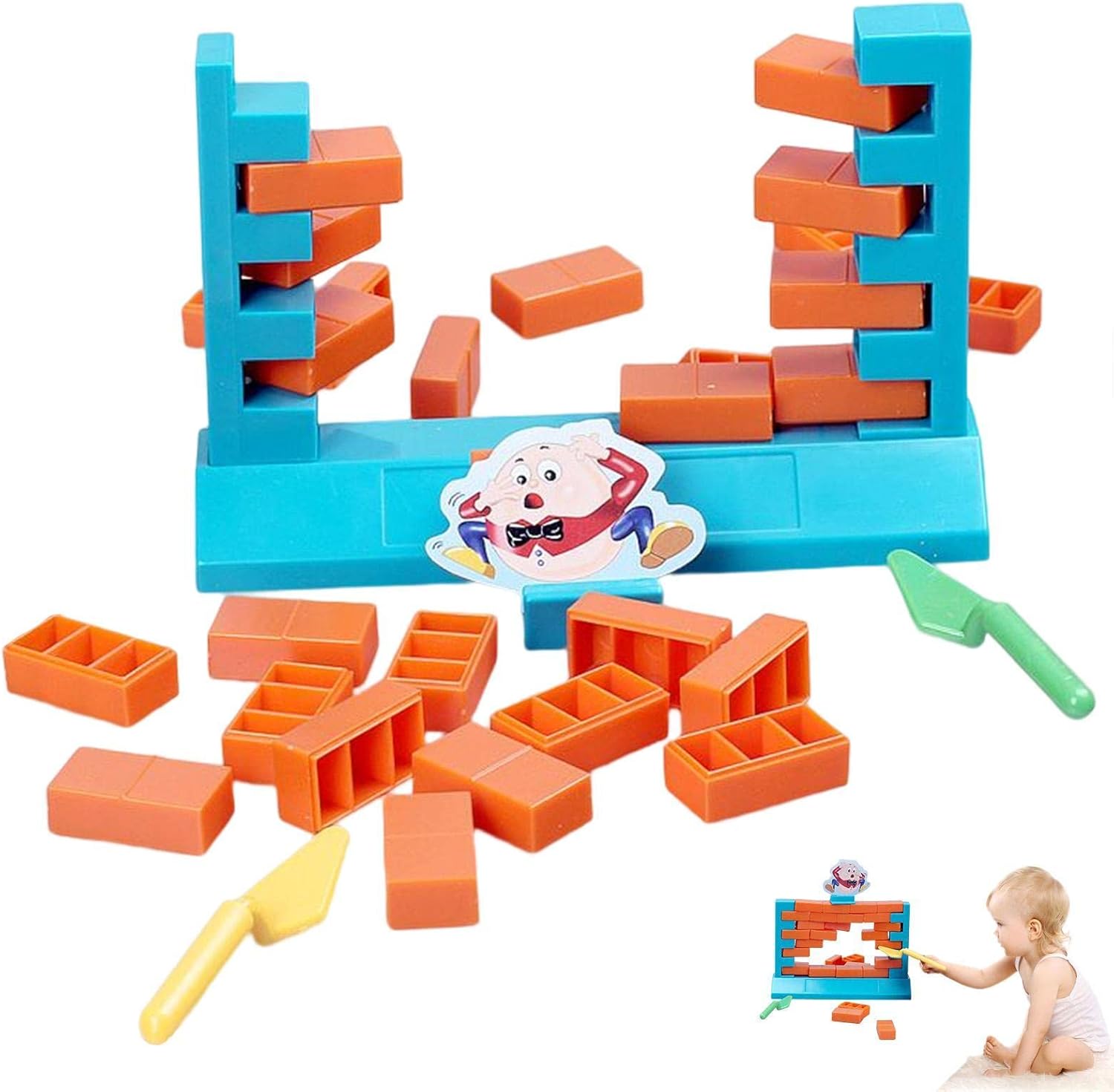 Tumbling Blocks Game Creative Wall Demolish Game,Interactive 3D