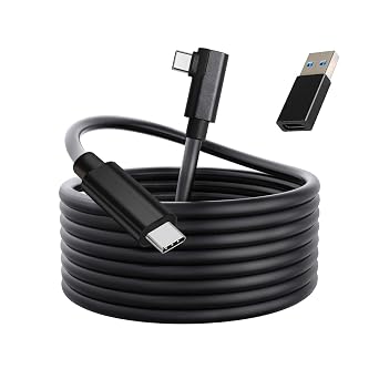 Vcddom Compatible for Oculus Quest 2 Link Cable 16FT, USB C to C Cable USB 3.2 High Speed Data Transfer & Fast Charging Compatible with Oculus Quest VR Headset and Quest 2