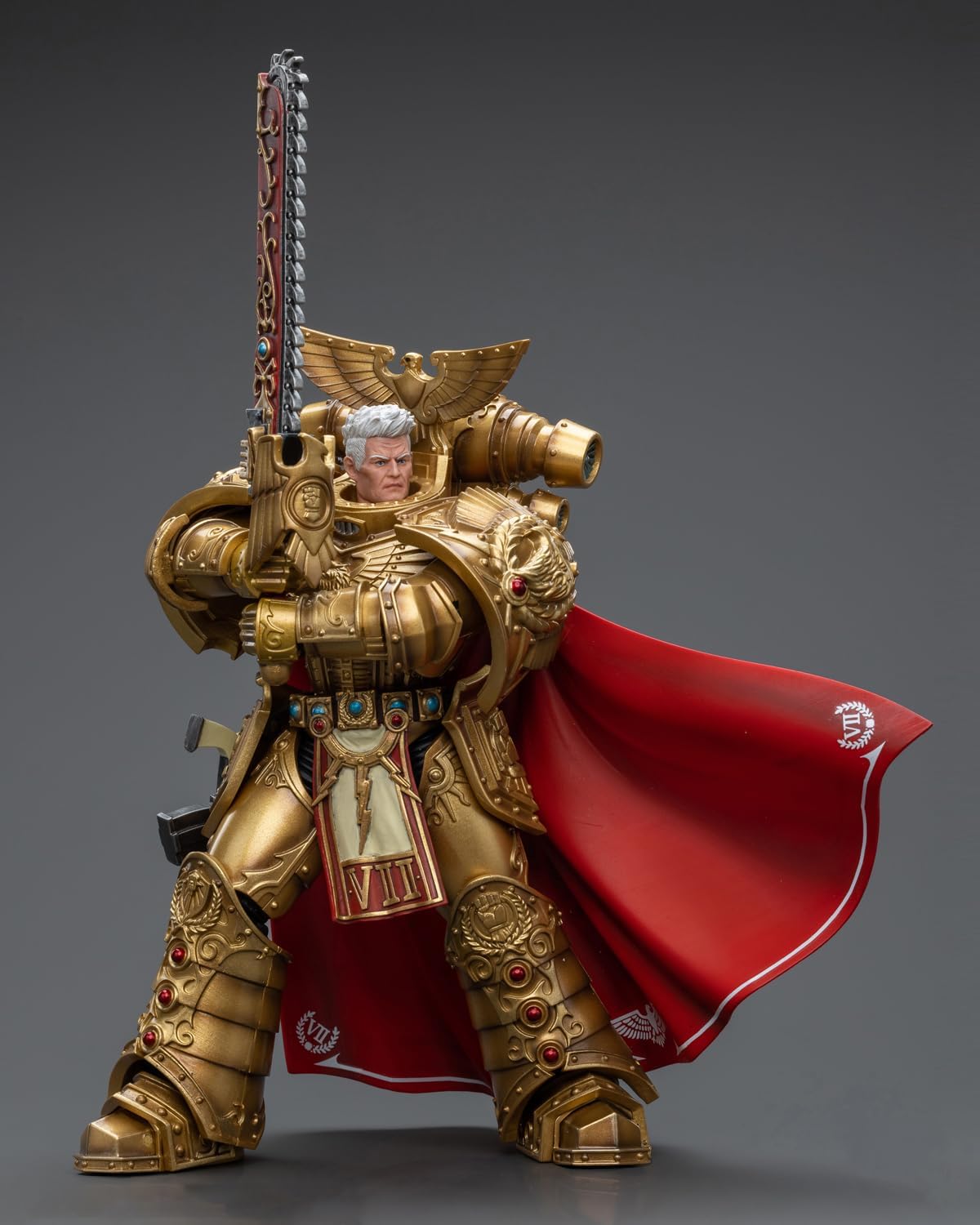 Pipigirl JoyToy 40K Genuine License 1:18 Action Figure, Imperial Fists Rogal Dorn, Primarch of The Vllth Legion, 7.08 inch Collectible Action Figures Kits (Rogal Dorn) - Image 7