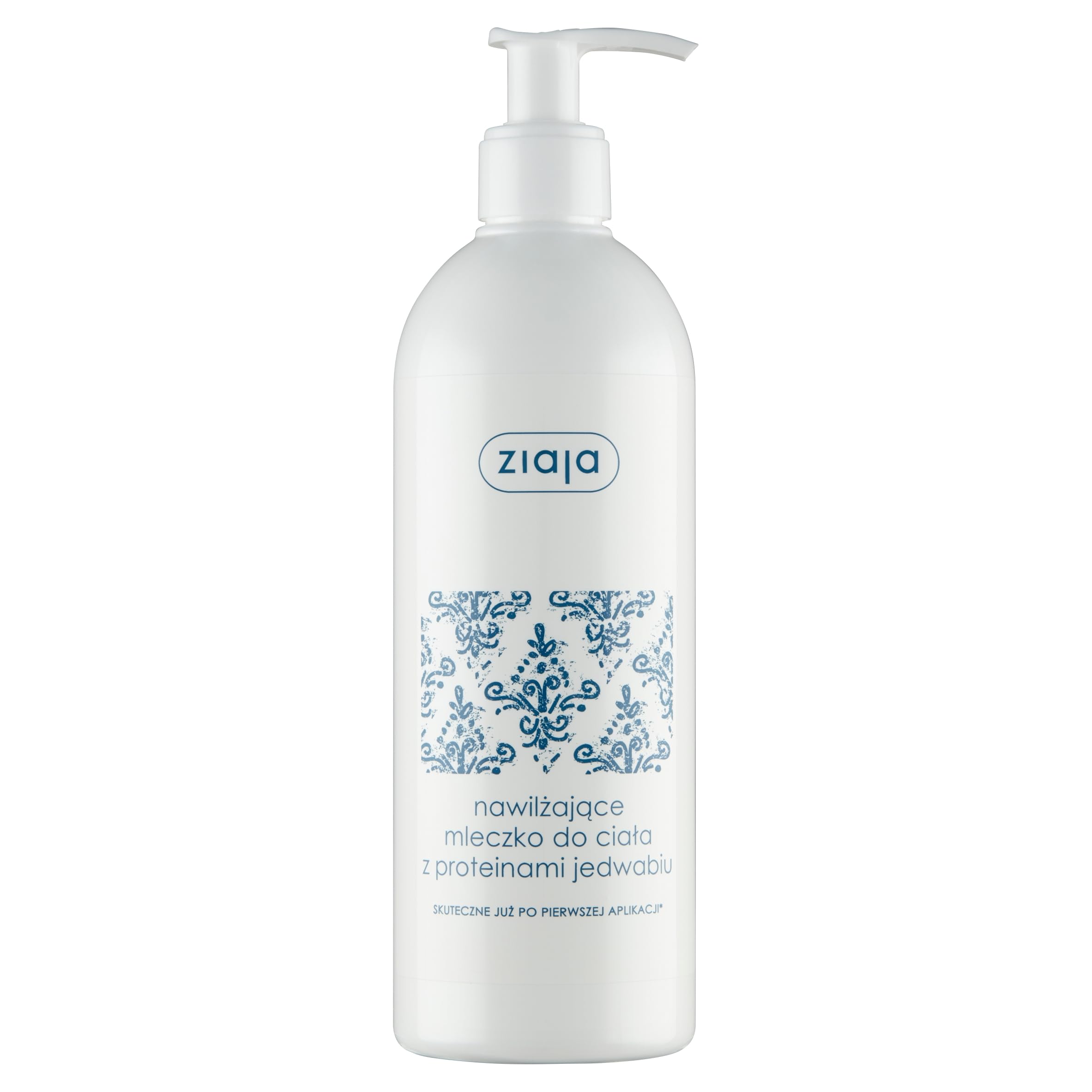 Ziaja Lotion lissante pour le corps en céramide - Nawilzajace mleczko do ciala z proteinami jedwabiu - 400 ml