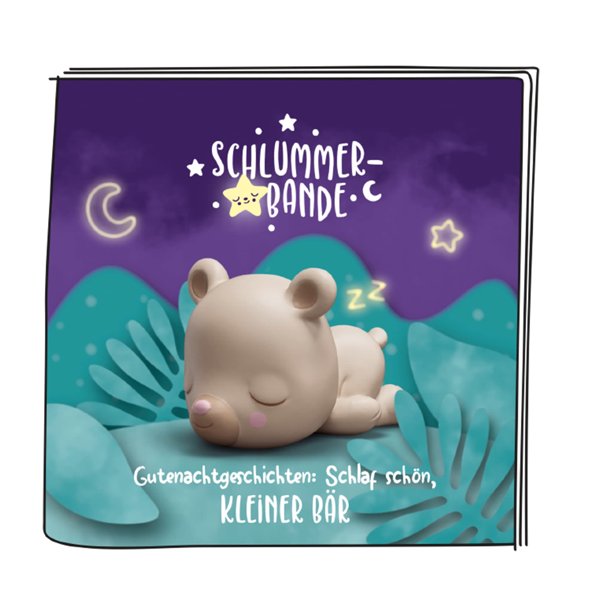 tonies Luisterfiguren voor Toniebox, Schlummerbande – Gutenachtverhalen – slaap mooi, kleine beer, luisterboek voor kinderen vanaf 4 jaar, speeltijd ca. 40 minuten : tonies