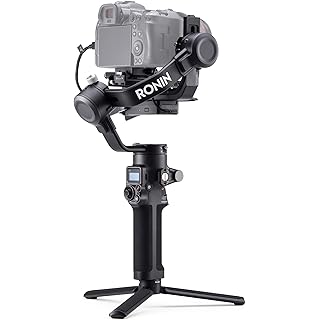 DJI RSC 2 Pro Combo - 3-Axis Gimbal Stabilizer for DSLR and Mirrorless Camera, Nikon Sony Panasonic Canon Fujifilm, Ronin SC, 3kg Payload, Image Transmission, Focus Motor - Black