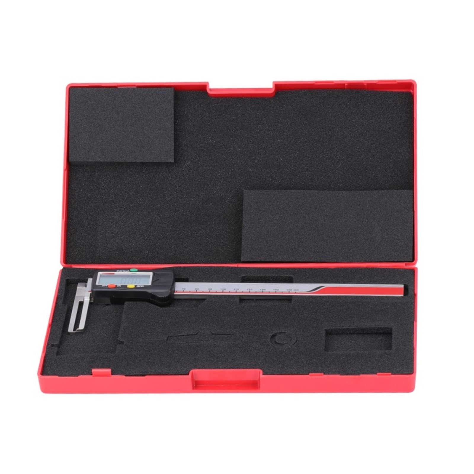 Cyfrowe Narzędzia Pomiarowe Suwmiarka 8-150mm wewnętrzna tarcza z rowkiem suwmiarka noniuszem dokładność 0.01mm długie pazury odporne na wstrząsy narzędzie pomiarowe