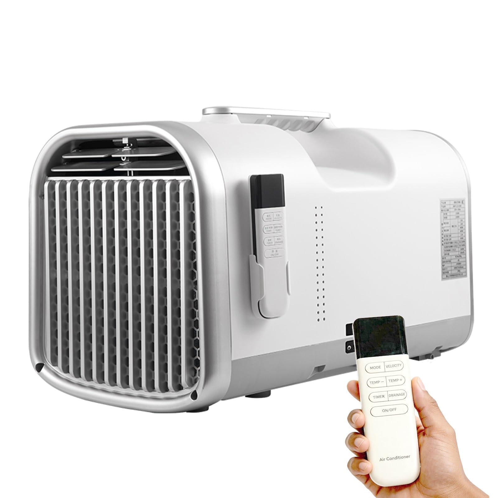 Tent Air Conditioner 5100 BTU,Quiet Camping Air Conditioner with Fan and Timer,4-in-1 Cooling AC Unit for Camping,Tent,Truck,RV Outdoor and Home Use(T1-PRO)