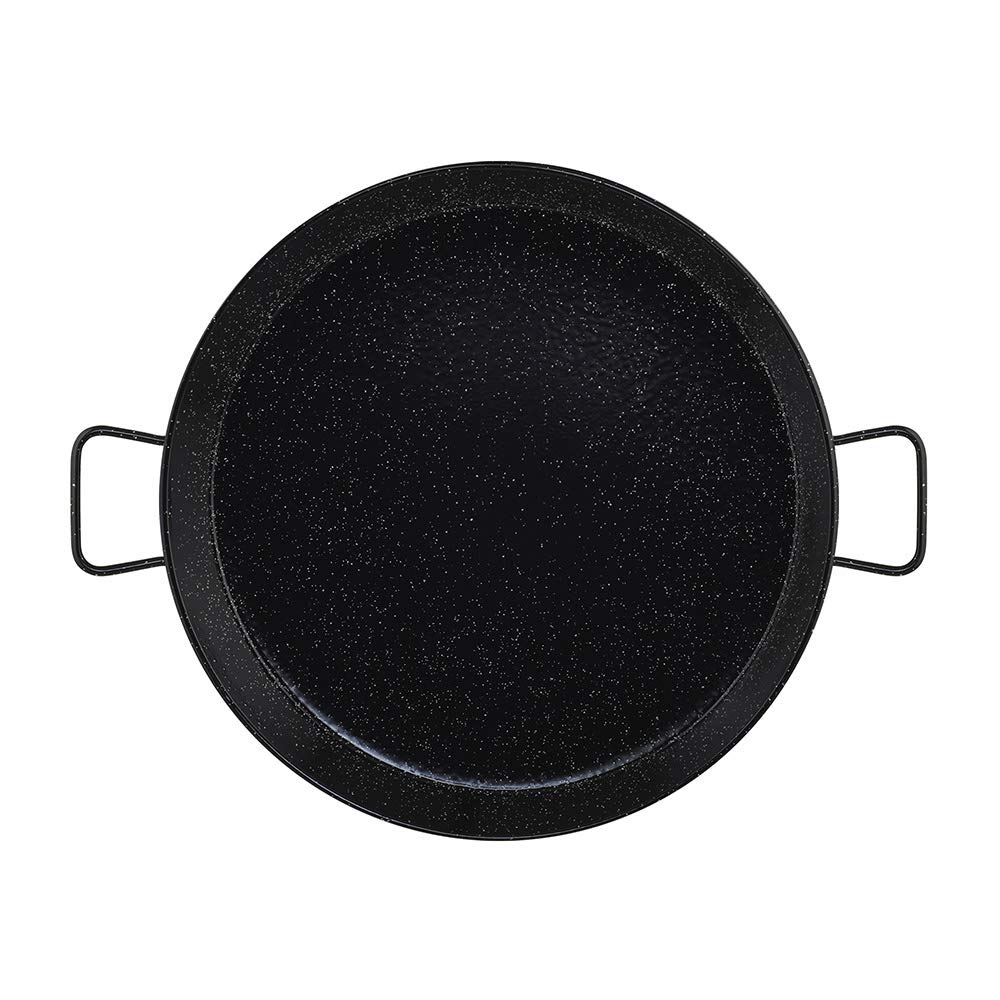 Metaltex - Poêle à paella en acier émaillé 20 portions 60 cm