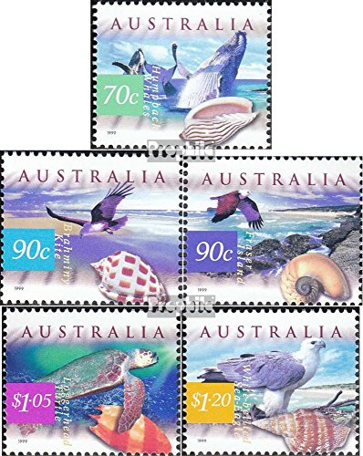 Prophila Collection Australia Michel.-No..: 1831-1835 (Completa Edizione) 1999 Animali (Francobolli per i Collezionisti) Uccelli