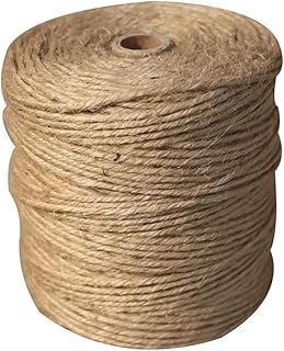 OSALADI Corda Artesanal Faça Você Mesmo Corda De Embalagem De Presente Corda De Juta Obras De Arte Fita Para Ornamentos Corda De Embalagem Caqui Para Corda De Corda De Presente Para Caixa