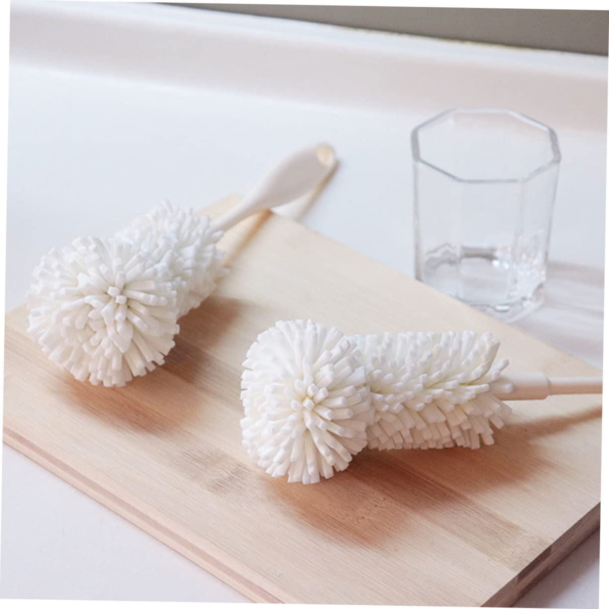 3 Set Spazzole Per Bottiglie Per Bottiglie Strumento Per Cucina E Casa 2 Pezzi*3