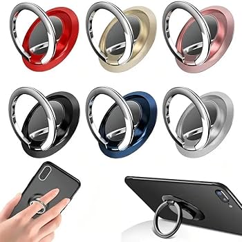 スマホアクセサリー DEEP RACER 360 Ring Phone Holder Amazon.com: 1pc 360° Rotatable Mobile Finger Ring Rotatable