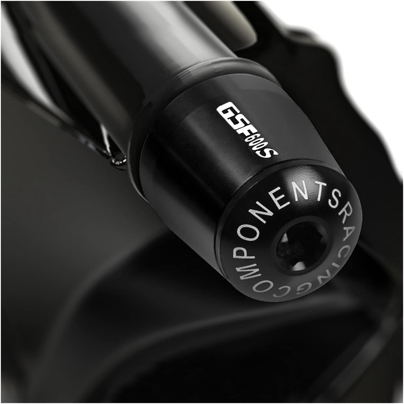 Motorcycle Handlebar Hand Grips Handle Bar End Cap Compatible with Su zu Ki GSF 600S S-X Bandit GSF600S GSF600 1996-1999