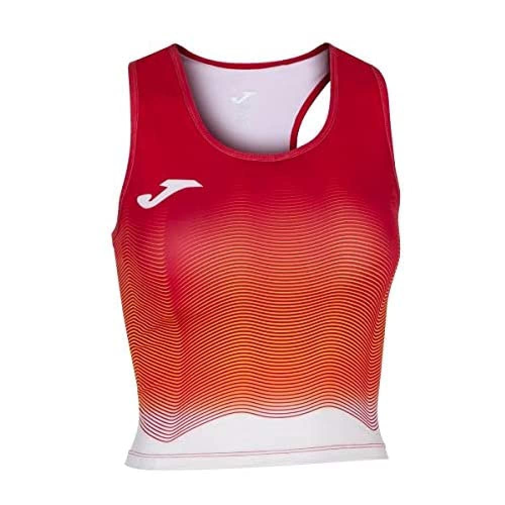 Joma Elite VII Top Running, Girls, Girls, 901018.602, Red-White, XXS