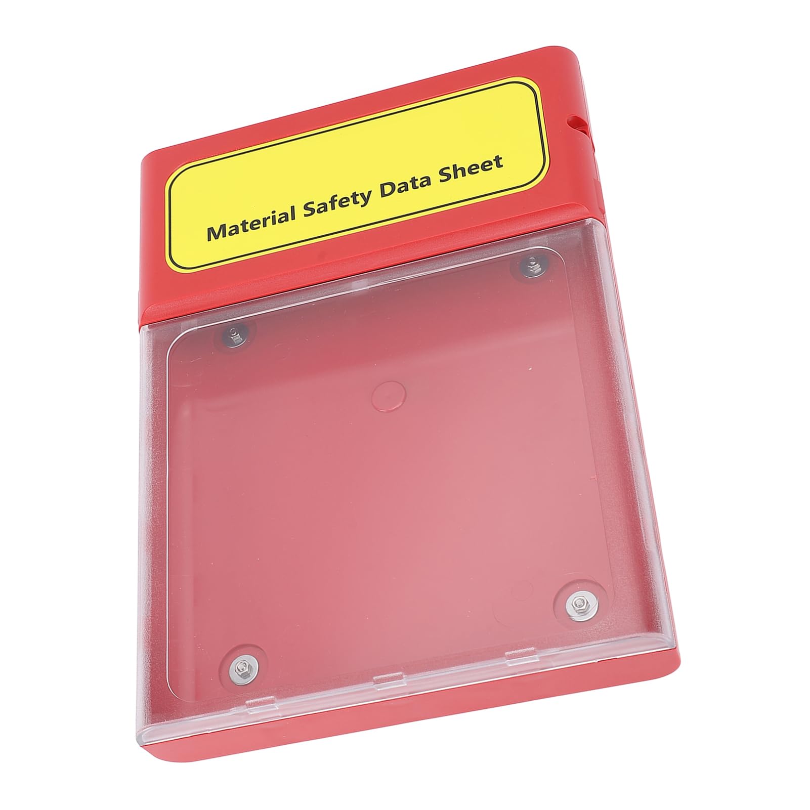 Scatola di Archiviazione per Documenti Visivi MSDS, Armadio di Archiviazione MSDS con Chiusura Magnetica Impermeabile per Montaggio a Parete, Scatola di di File e Visualizzazione dei Dati