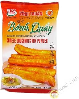 Chinese Doughnuts Donut Mix Powder - Beignets Chinois - Banh Quay Kuchen 14.1oz (400g)