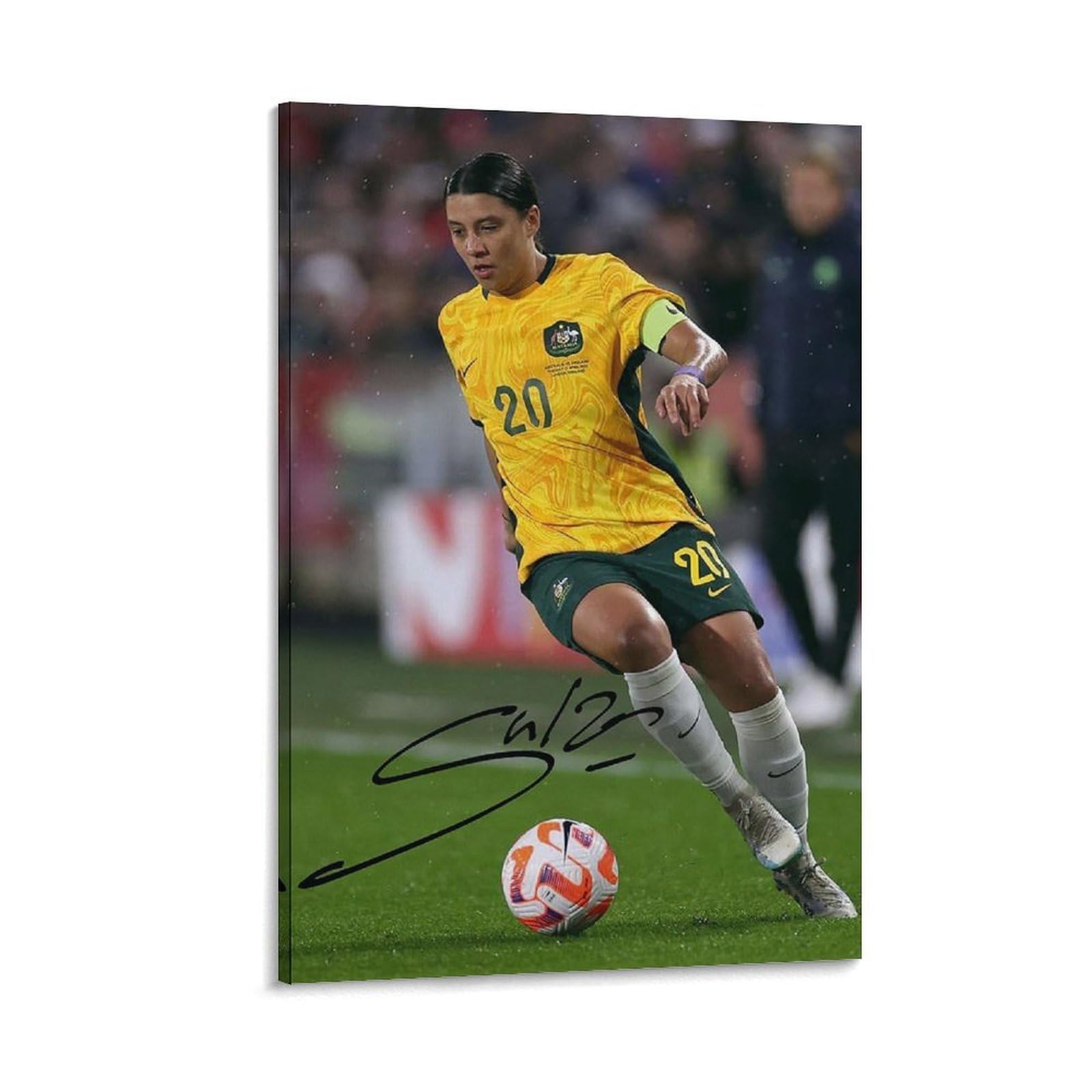 ASUIU Sam Kerr Canvas Poster Poster Print Art Wall Painting Canvas Posters Modern Bedroom Decor 24x36inch(60x90cm)