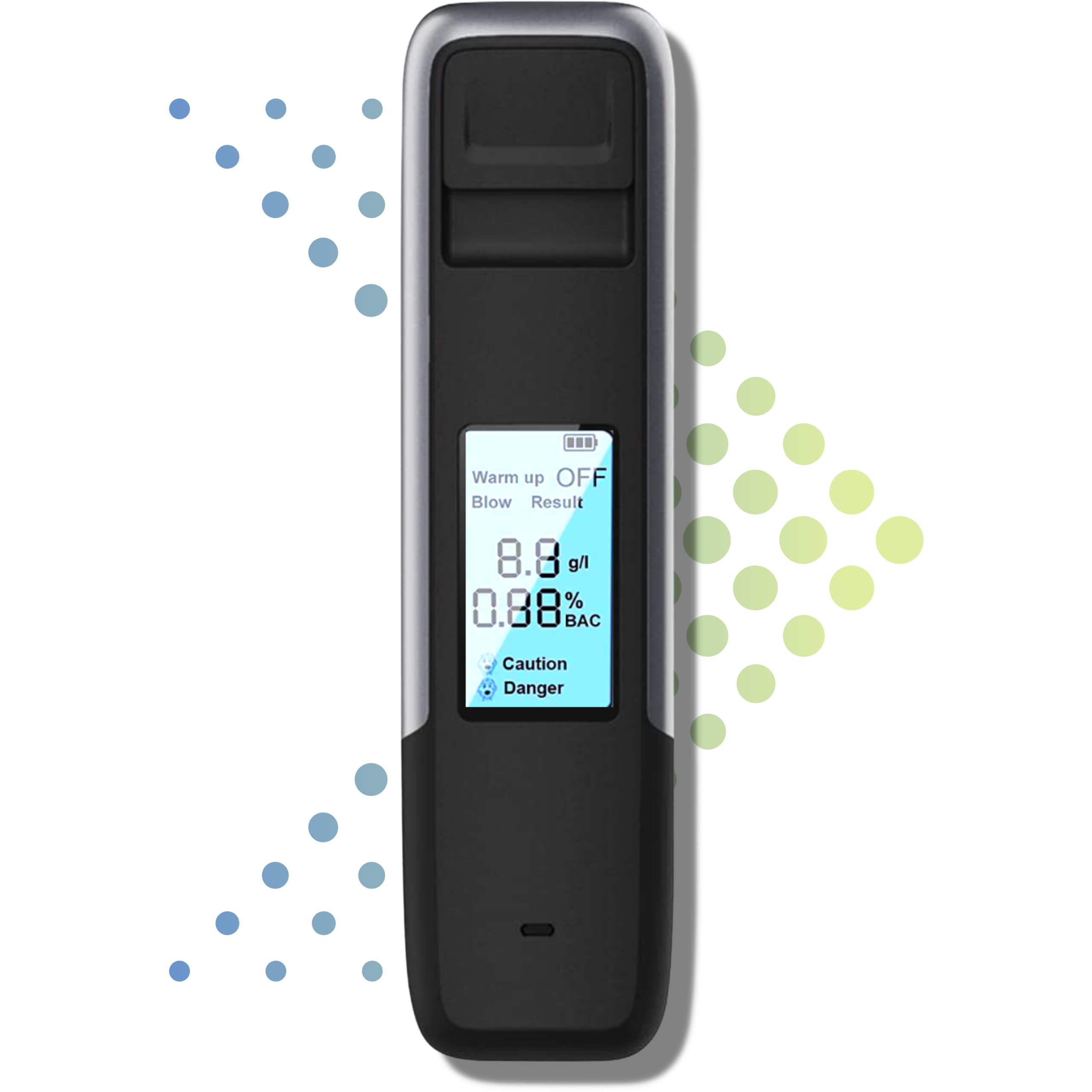 Breathalysers, Professional Alcohol Detector, Portable Alcohol Tester, Accurate Measurement, Fast Respond with Digital LCD Screen Contactless Handheld Compact High Precision Semiconductor Sensor-picture-26