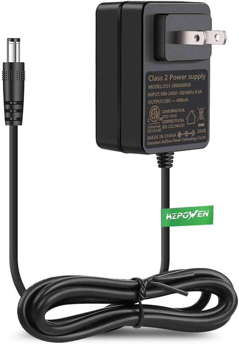 AC Adapter Charger Fit for MOOSOO M X6 Cordless Vacuum