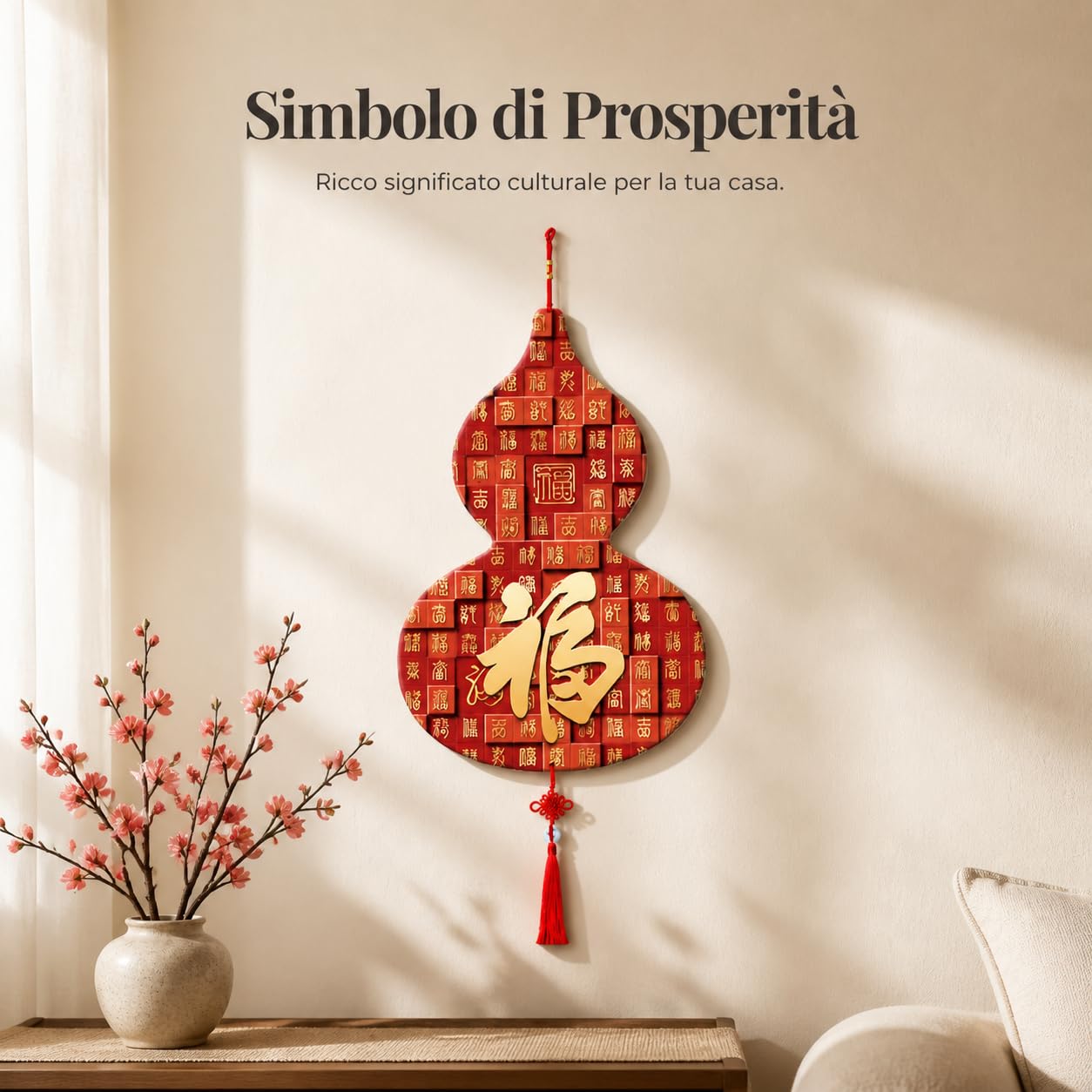 Decorazione da Parete Legno, Stile, size to 2 | Finitura effetto cristallo, Sospeso Augurale, Per Celebrazioni Familiari, Per Cerca Originalità