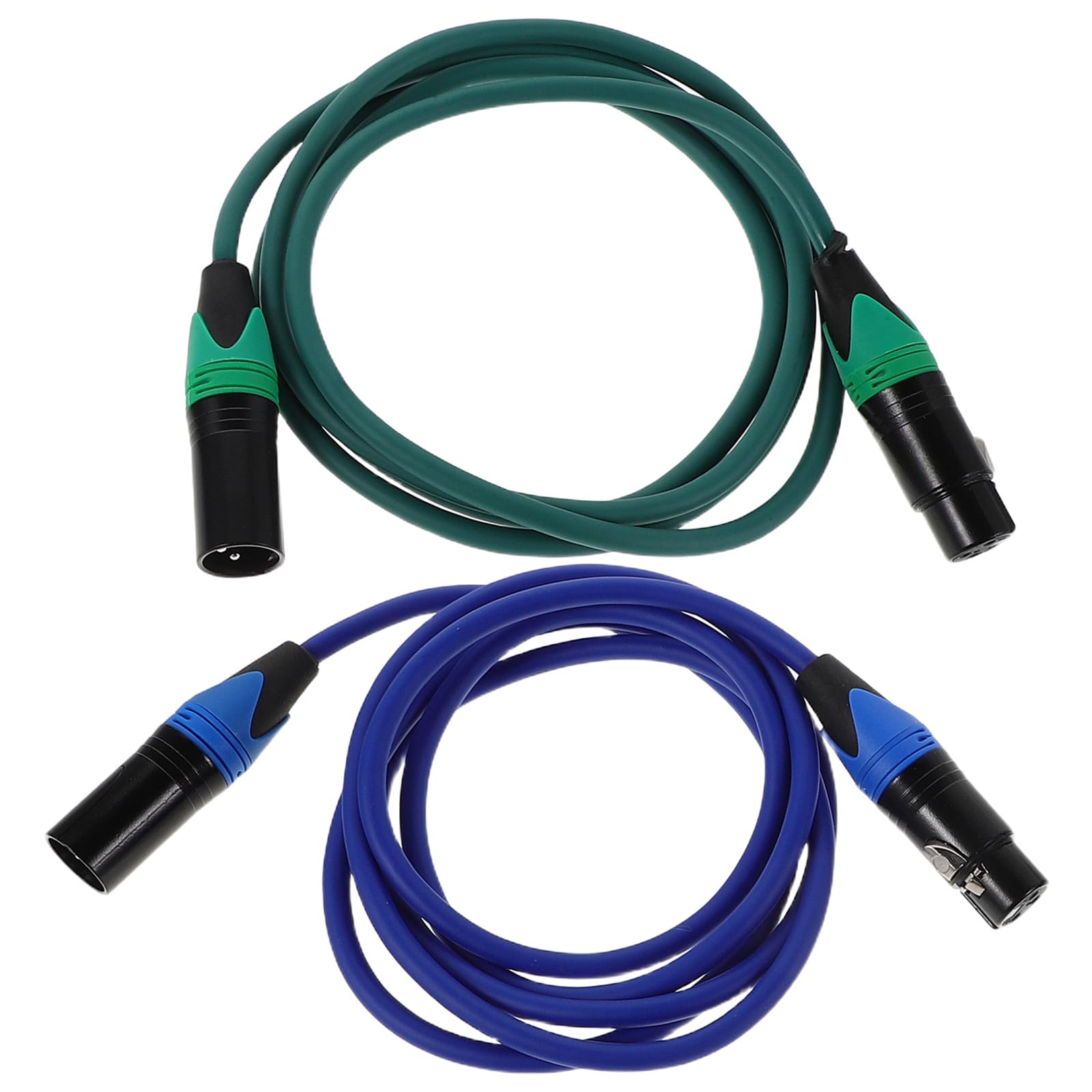 Yardwe Cavo 2 Pezzi Microfono Bilanciato Maschio-femmina Xlr 1, 8m
