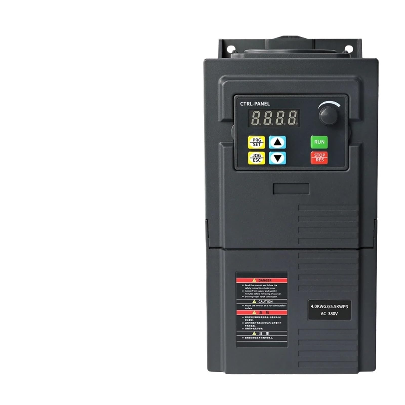 Inverter di frequenza Convertitore di frequenza variabile VFD Economico da 380 V, Inverter, regolatore di velocità del Motore da 1,5 kW, 2,2 kW, 3 kW, 4 kW, 5,5 kW, 7,5 kW(320-380V-5.5KW)